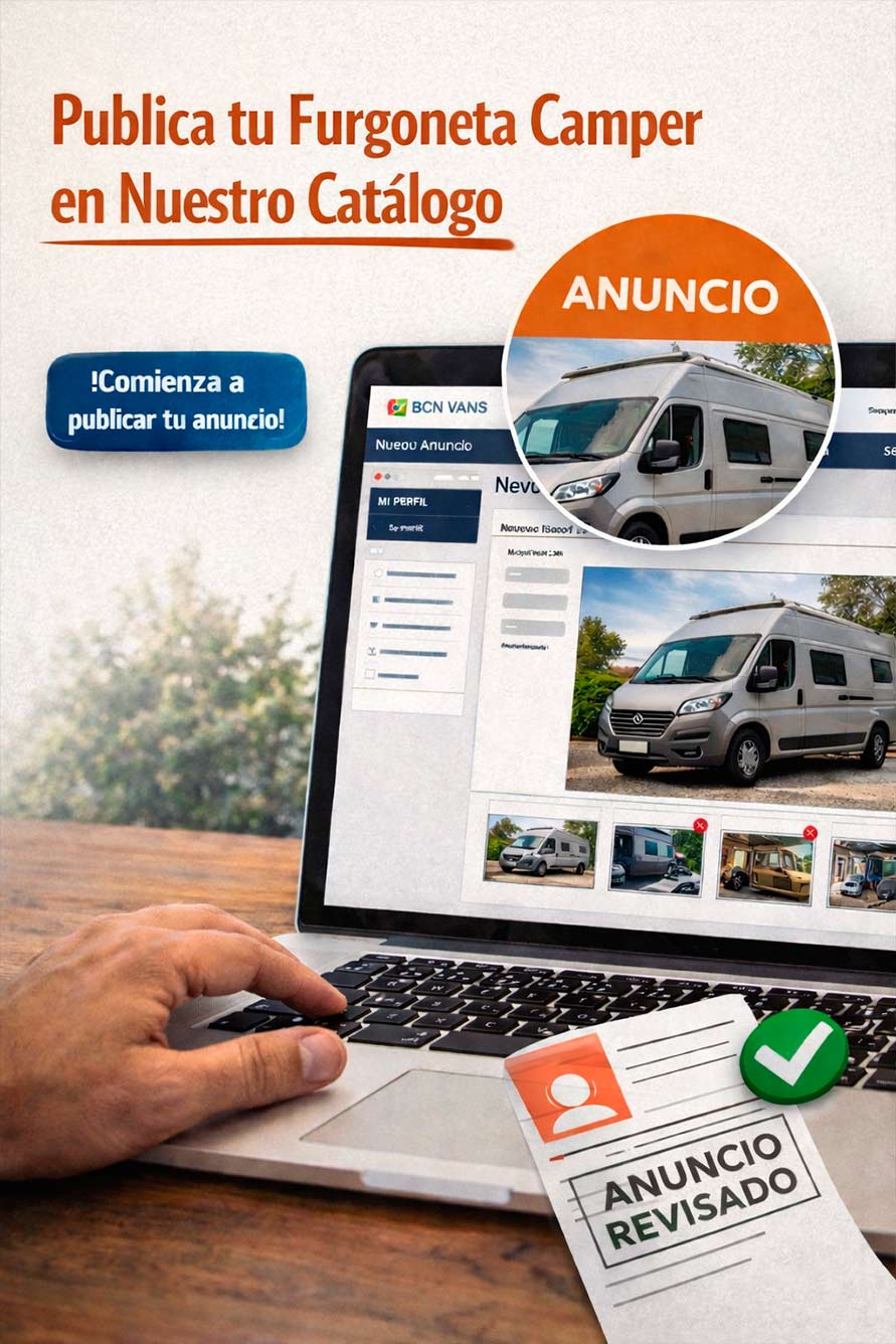 Anunciar venta furgoneta Camper - Veder mi furgoneta Camper
